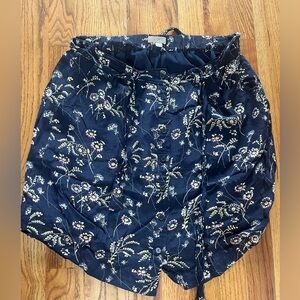 Loft Tie Front Skirt